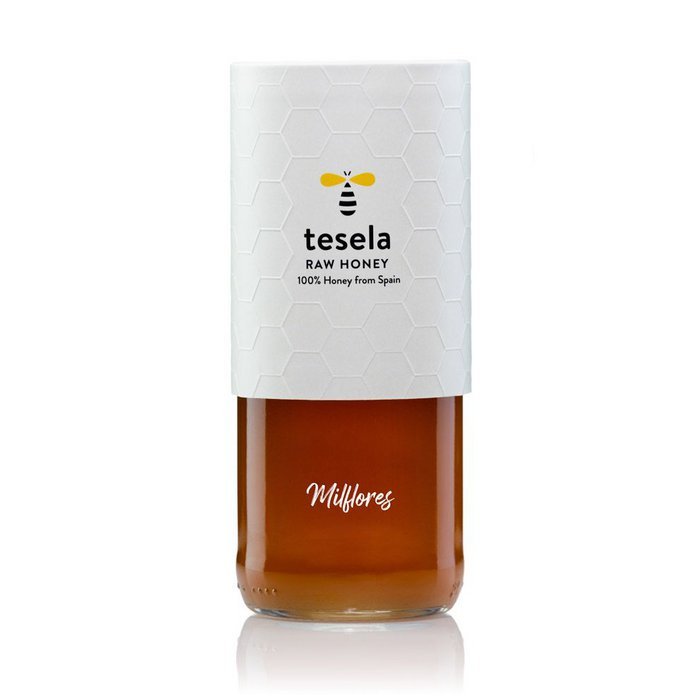 Czysty, naturalny miód Tesela wielokwiatowy 320g