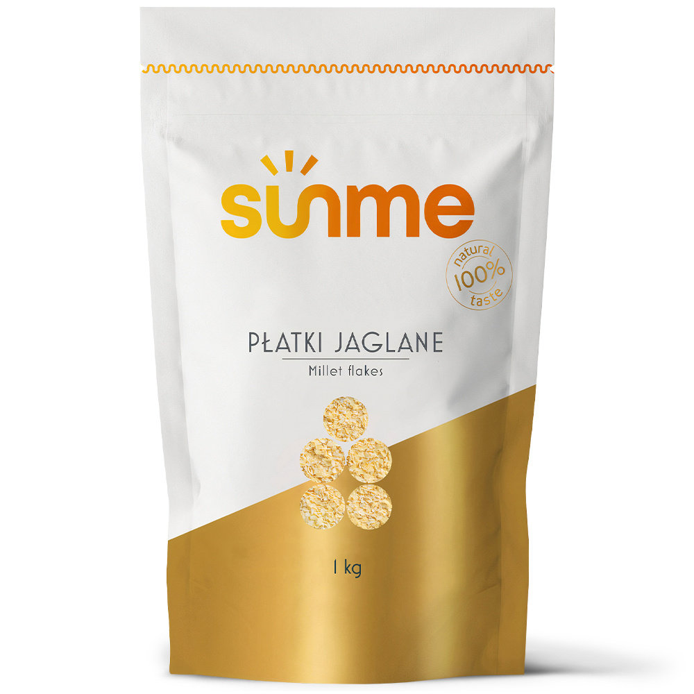 Płatki Jaglane Naturalne 1kg do Jaglanki Idealne