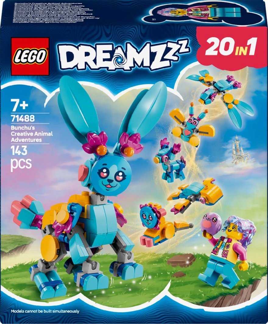 LEGO Dreamz - Królik Bunchu kreatywne przygody ZESTAW LEGO PREZENT DLA CHŁOPCA DZIECI