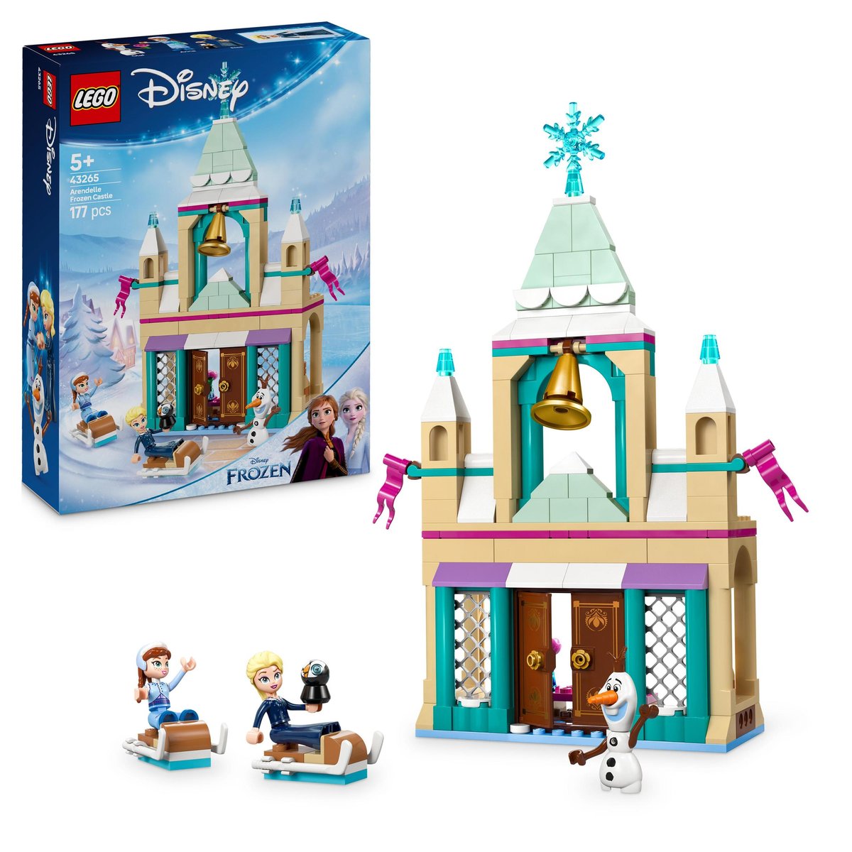 LEGO Disney - Kraina lodu Zamek Elzy Anny ZESTAW LEGO PREZENT DLA DZIEWCZYNKI DZIECI