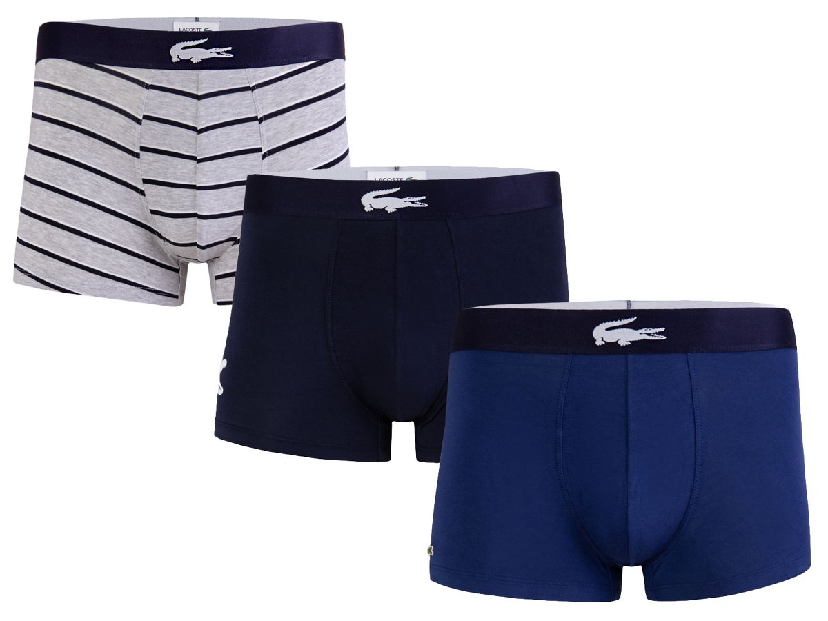 Bokserki męskie Lacoste 3-Pack 5H1803-BCK