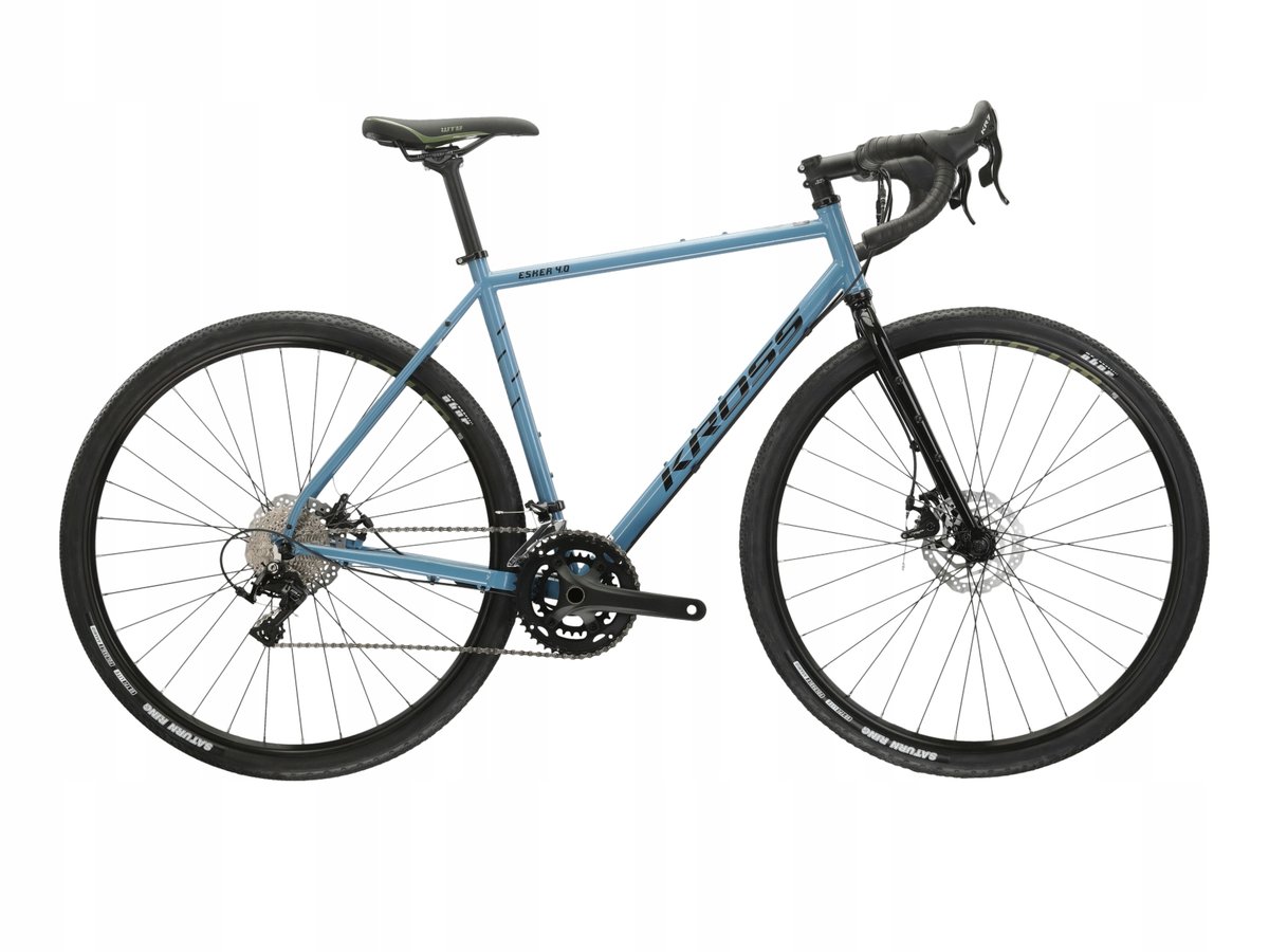 Rower gravelowy KROSS ESKER 4.0 KRX rozmiar M Niebieski