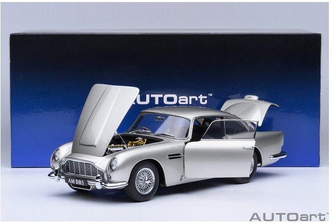 Autoart Aston Martin Db5 1964 Birch Silver 1:18 70287