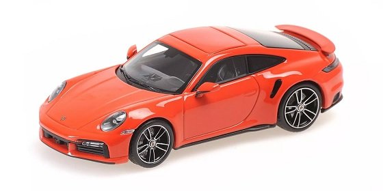 Minichamps Porsche 911 Turbo S 2020 Lava Orang 1:43 410069476
