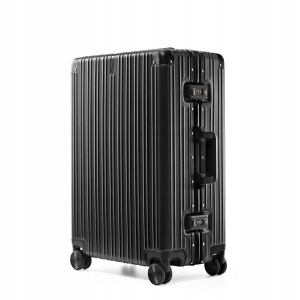 Walizka duża NINETYGO All-round Guard 77,5cm czarna zamek TSA