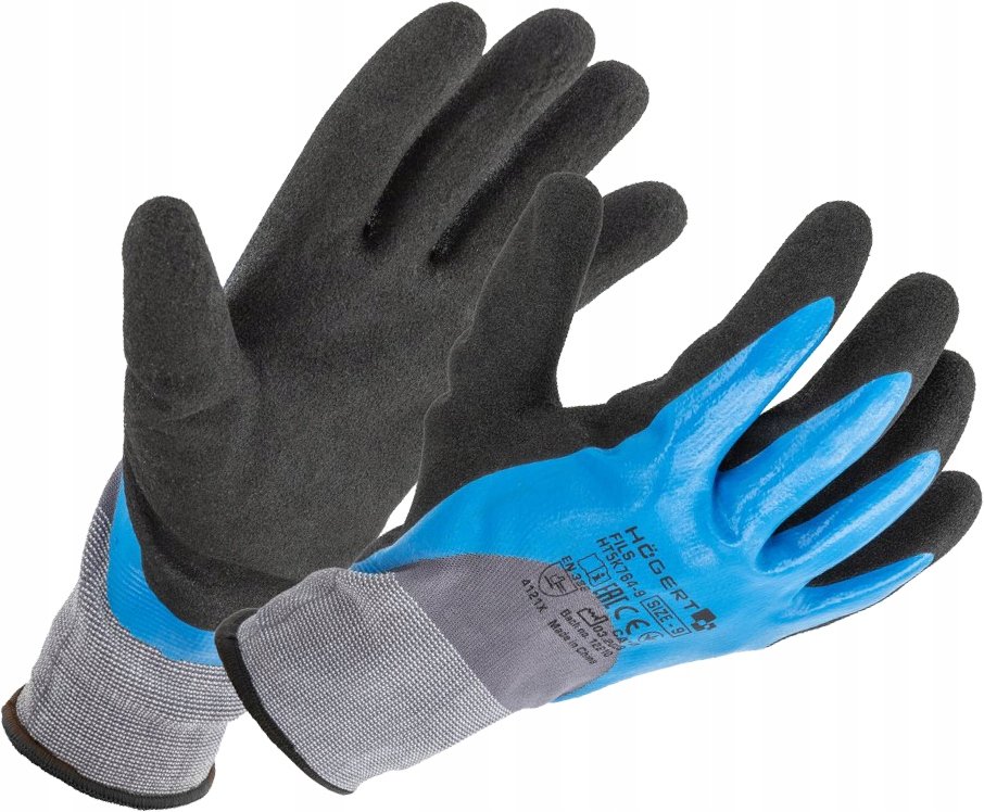 FILS rękawice robocze powlekane 3/4 nitrylem r.9