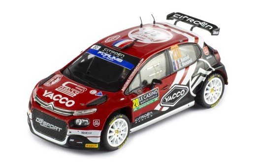 Ixo Models Citroen C3 Rally2 #20 8Th Rallye Mon 1:43 Ram916
