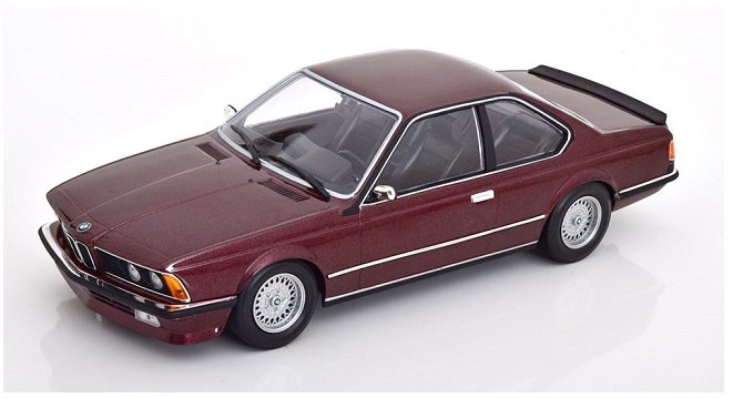 Minichamps Bmw 635 Csi 1982 Dark Red Metallic 1:18 155028105