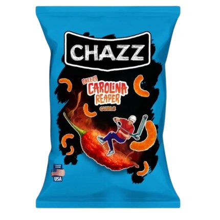 Chazz Cheesy Carolina Reaper Curls 100g