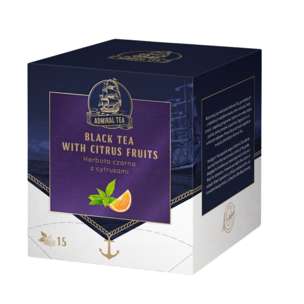 Admiral Tea CZARNA Z CYTRUSAMI 15x2g 30g