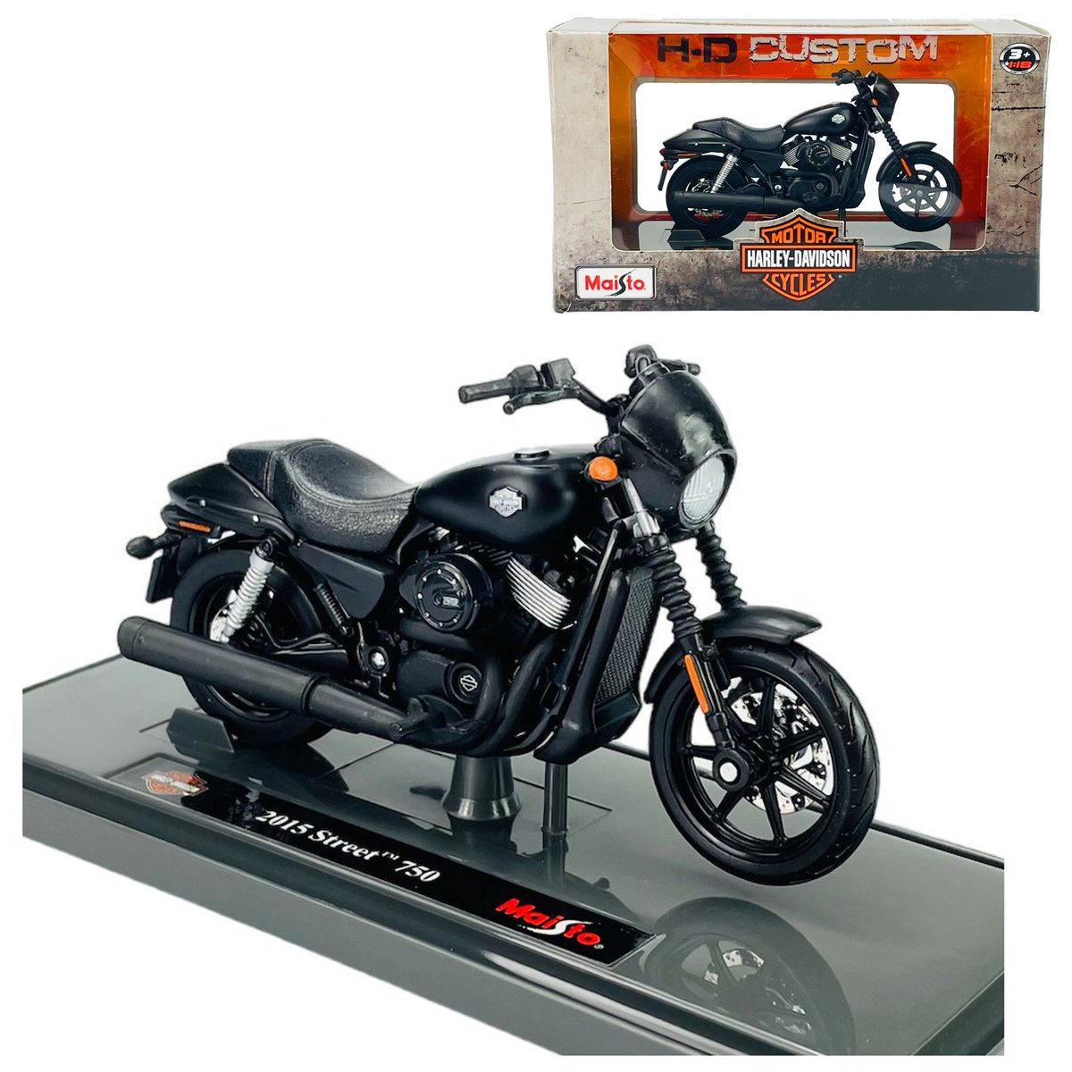 HARLEY DAVIDSON STREET 750 2015 MODEL MOTOCYKLA W SKALI 1:18 MAISTO