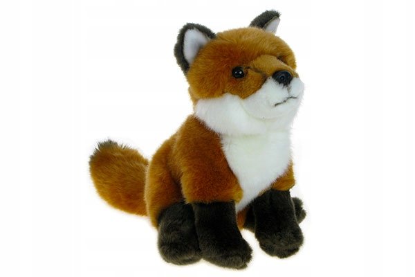 Pluszowe ZOO: maskotka pluszowa LIS LISEK - 27cm - 81517b (eco-friendly)