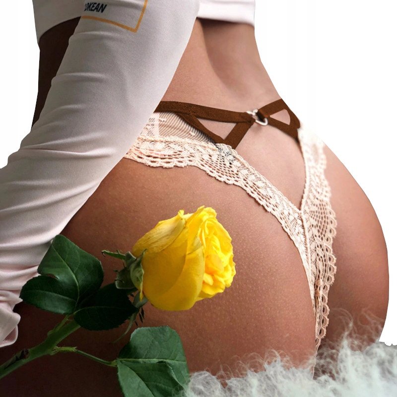 KORONKOWE STRINGI KOBIECE SEKSOWNE MAJTKI DAMSKIE SEXY KORONKA SERCE KOLORY