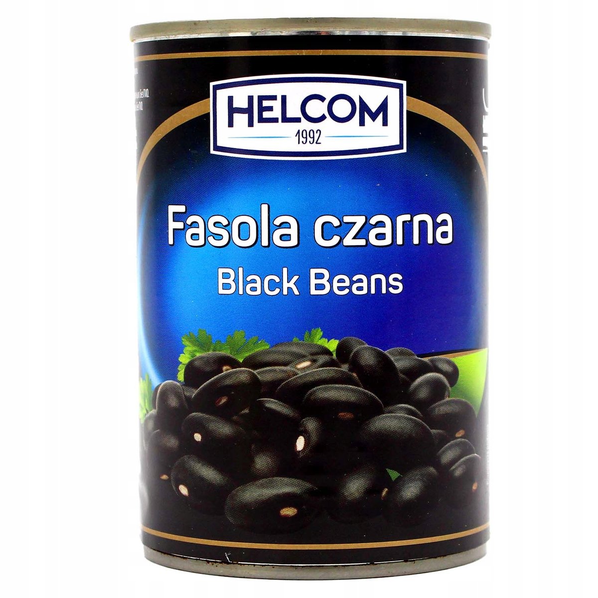 Fasola Czarna W Puszce Black Beans Helcom 425Ml