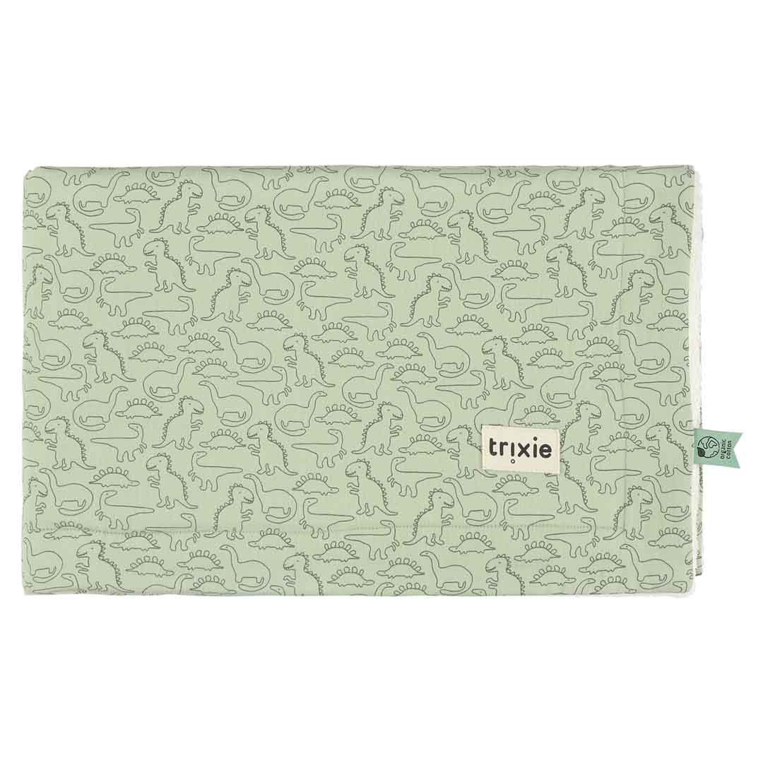 TRIXIE Koc niemowlęcy polarowy 75x100 cm Daring Dino Baby