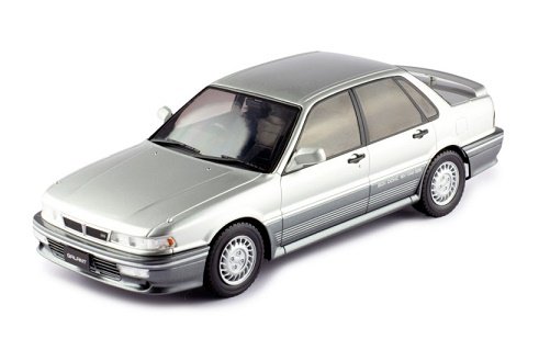 Ixo Models Mitsubishi Galant Vr-4 1987 Silver 1:18 18Cmc191