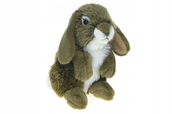 Pluszowe ZOO: maskotka KRÓLICZEK baranek 18cm cie.b (81104) D