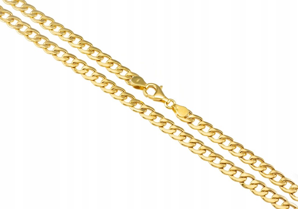 ZŁOTY ŁAŃCUSZEK PANCERKA 50 cm PR 585