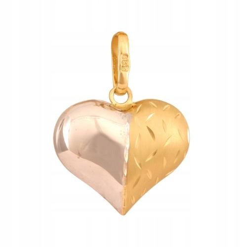 Złota Przywieszka Serduszko Serce 585 0.95 g GoldenSky