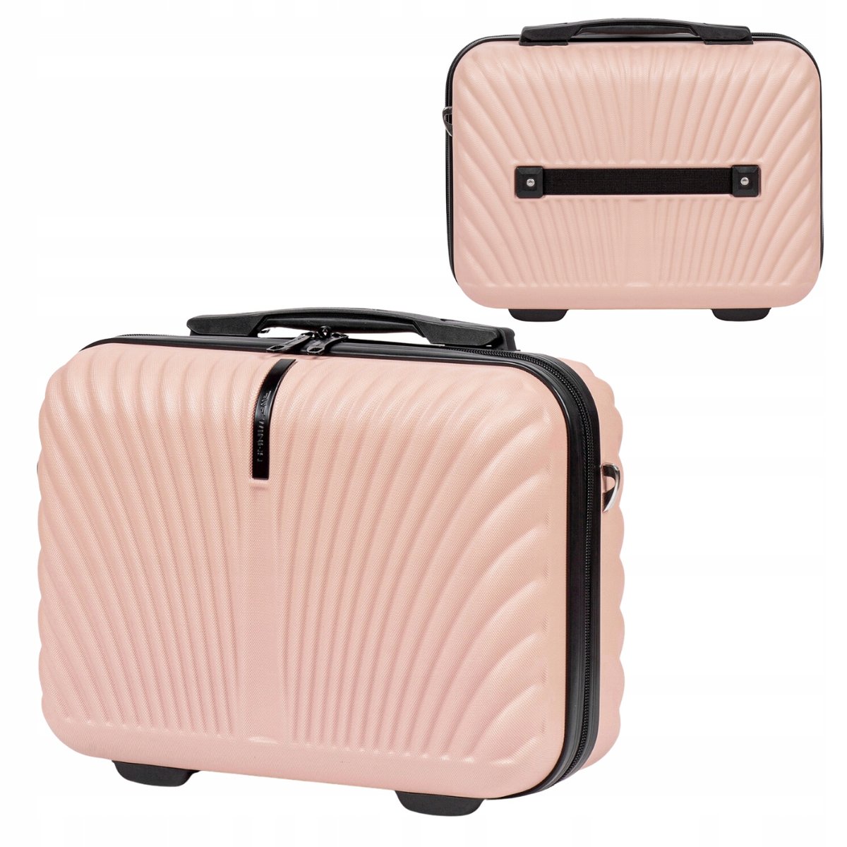 WINGS Różowy Kuferek podróżny ORGANIZER na akcesoria i kosmetyki