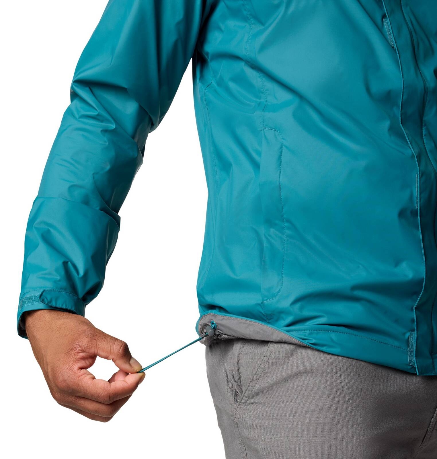 Kurtka wodoodporna męska Columbia WATERTIGHT II turkusowa 1533898364