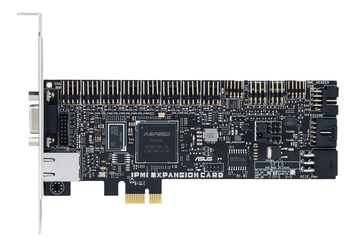 ASUS IPMI EXPANSION CARD-SI adapter Wewnętrzny RJ-45, VGA