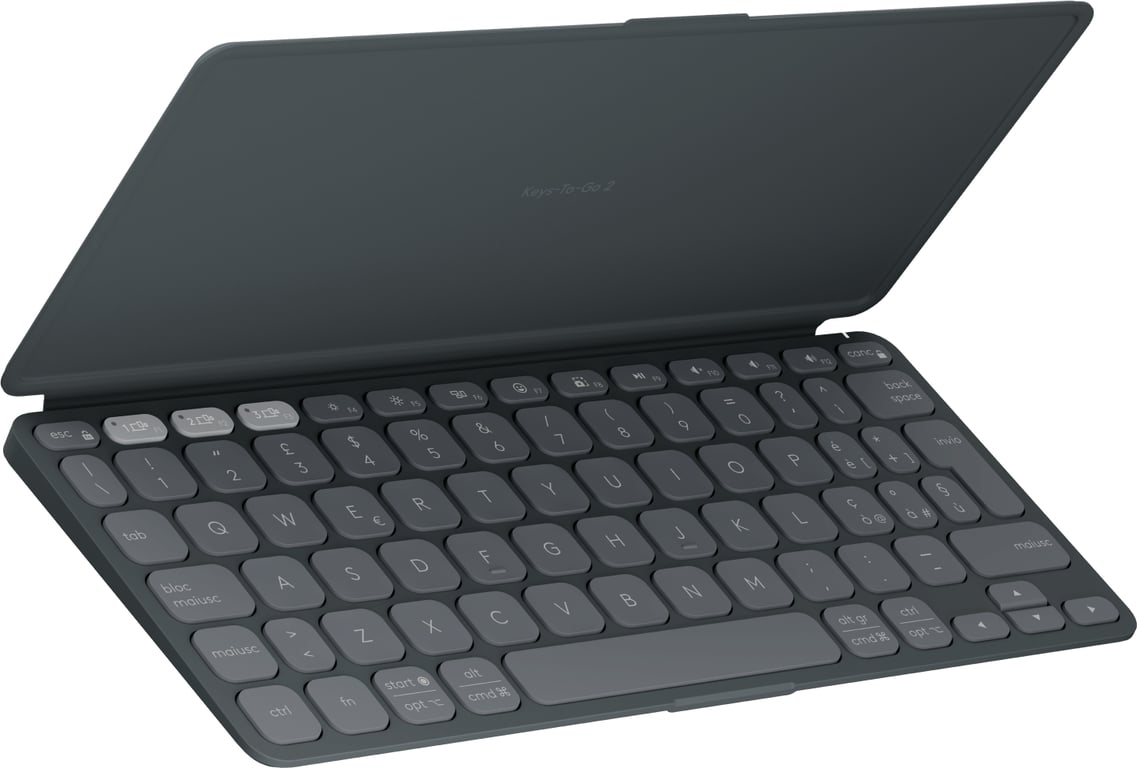 Logitech 920-012976 klawiatura Uniwersalne Bluetooth QWERTY Włoski Grafitowy