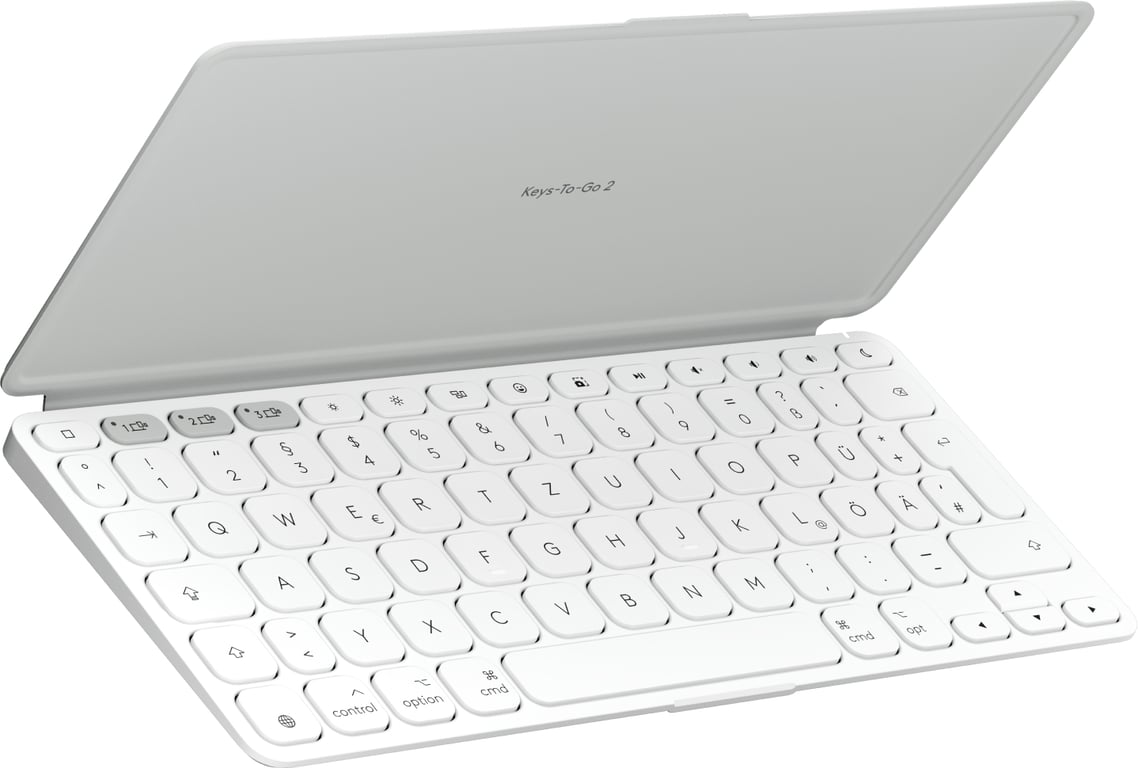 Logitech 920-013005 klawiatura Uniwersalne Bluetooth QWERTZ Niemiecki Biały