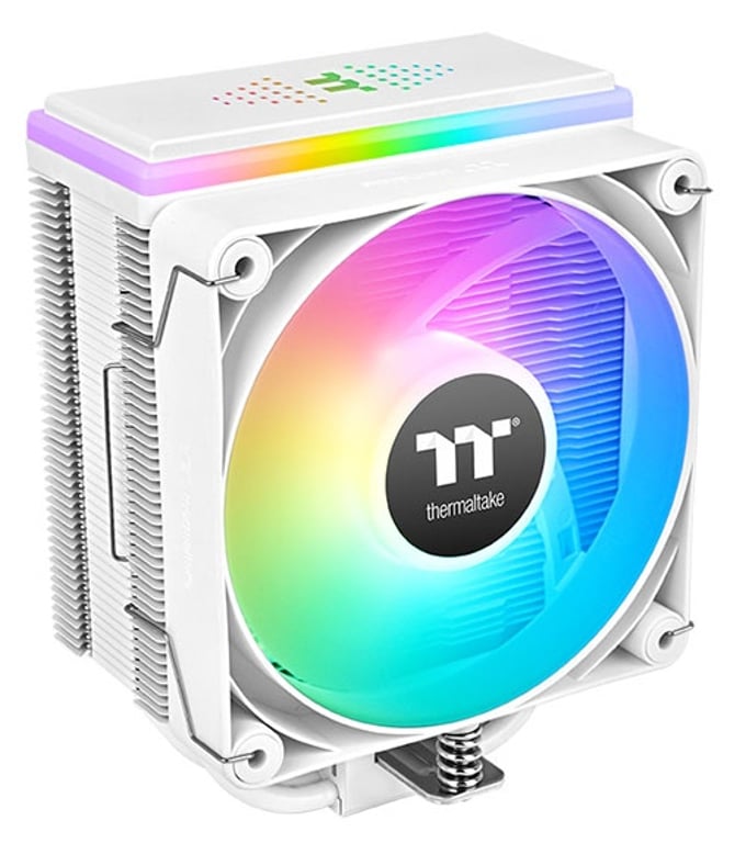 Thermaltake ASTRIA 400 ARGB Procesor Chłodnica powietrza 12 cm Biały 1 szt.