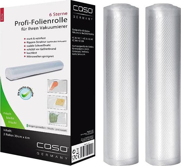 Caso Caso Foil Roll 01225 2 Dimensions W x L 25x600 cm Transparent