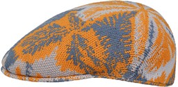 Kaszkiet Anemone 504 by Kangol, niebiesko-pomarańczowy, M (56-57 cm)