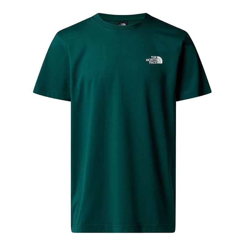 Koszulka The North Face Simple Dome 0A87NG6GI1 - zielona