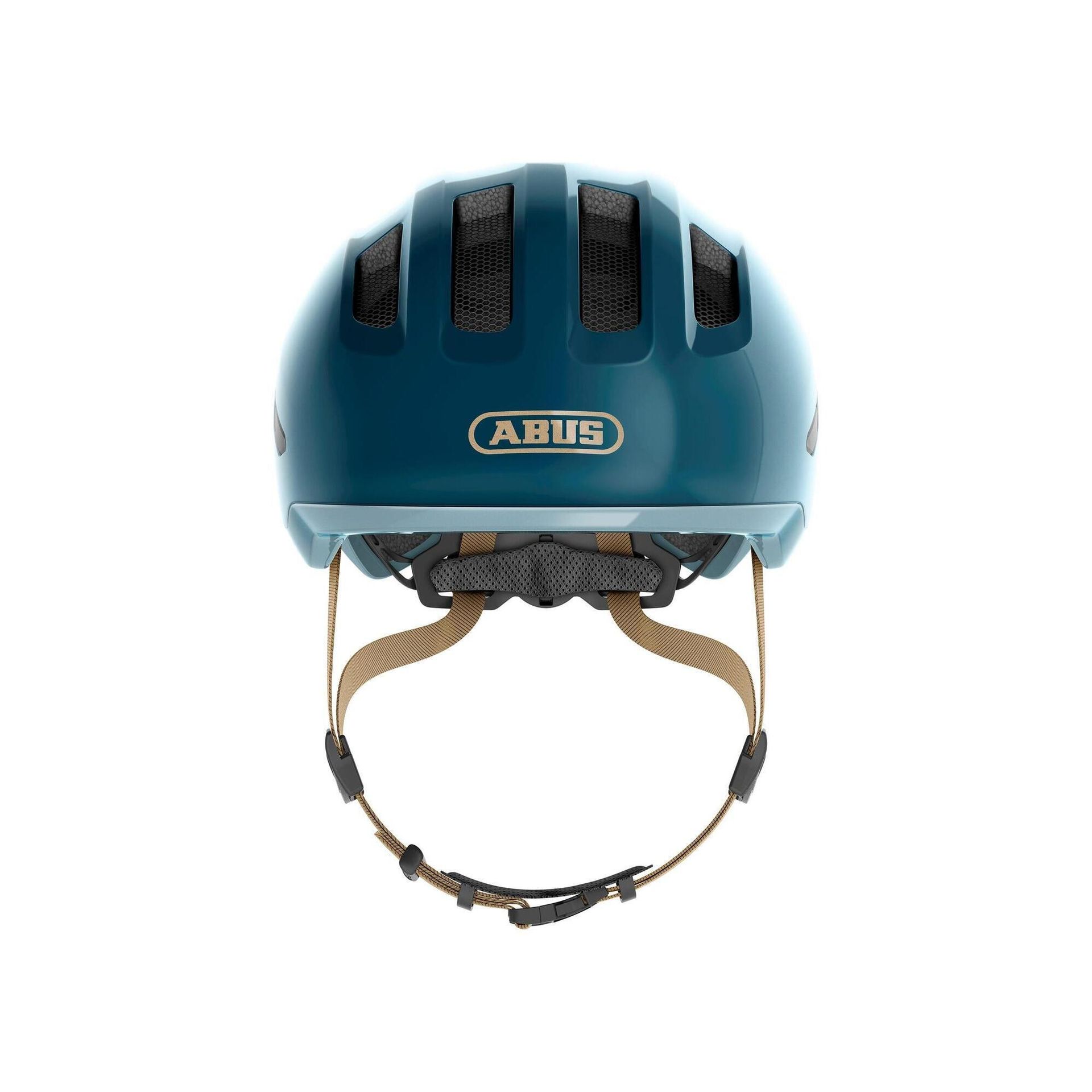 Kask rowerowy Abus Smiley 3.0 Ace Led royal blue M