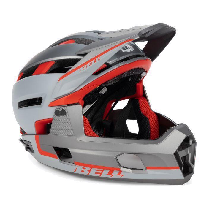 Bell Super Air R MIPS Helmet, czerwony 58-62cm 2022 Kaski MTB 210218-033