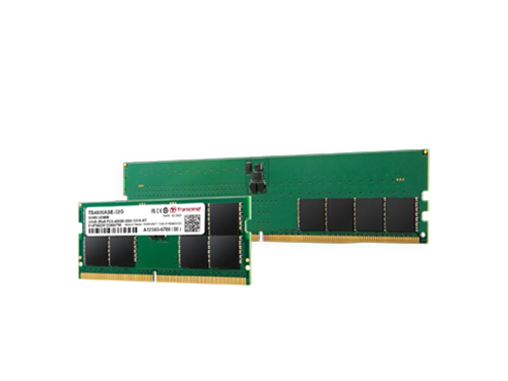 Transcend JetRam JM5600ALE-16G moduł pamięci 16 GB 1 x 16 GB DDR5 5600 Mhz Korekcja ECC