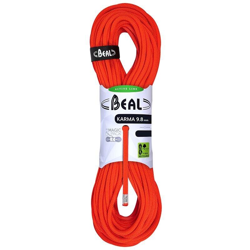 LINA KARMA 9,8MM 50M-SOLID ORANGE