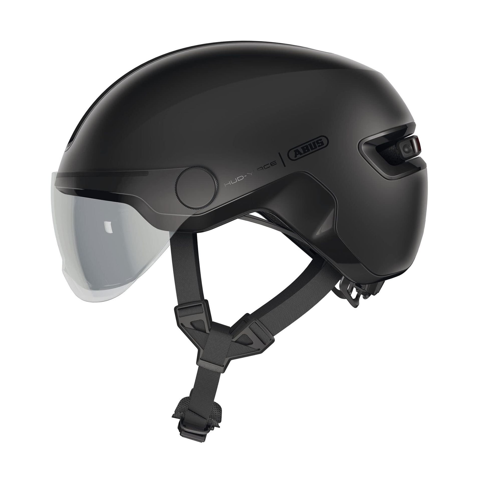Kask rowerowy Abus Hud-Y Ace r. M (54-58cm) kolor velvet black
