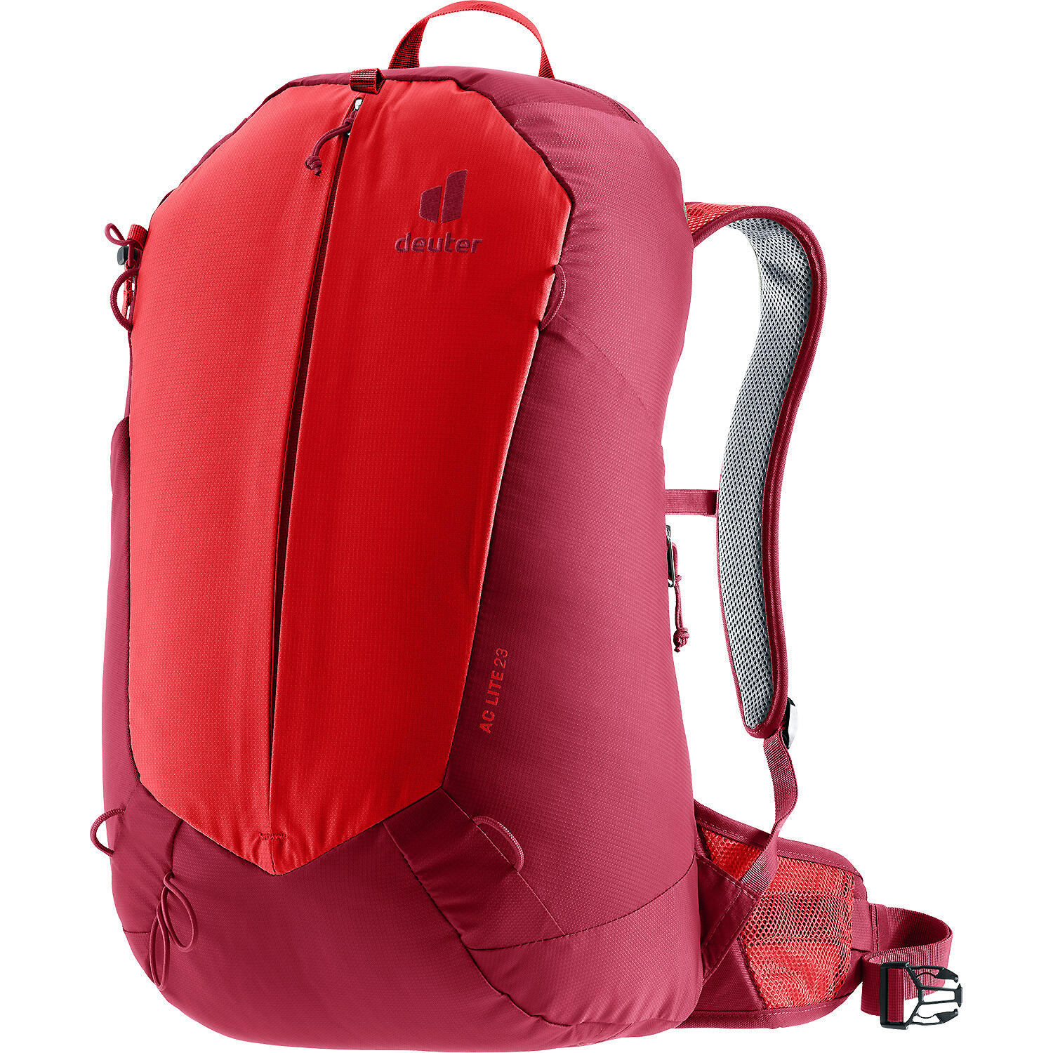 Plecak z siatką dystansową Deuter AC Lite 23 - cherry/masala