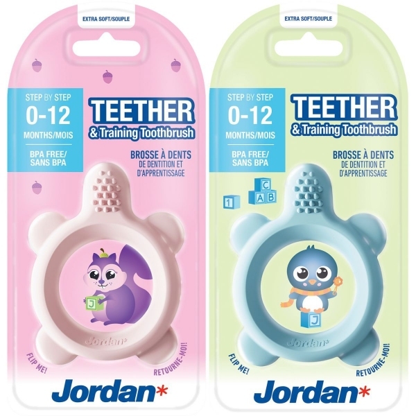 Jordan Step by step Gryzak i szczoteczka treningowa 0-12 miesięcy