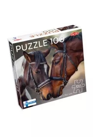 Puzzle 100 el. Zakochane konie