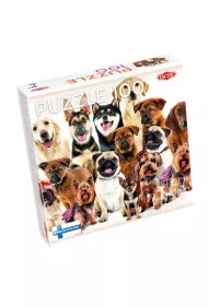 Puzzle 100 el. Zabawne psiaki