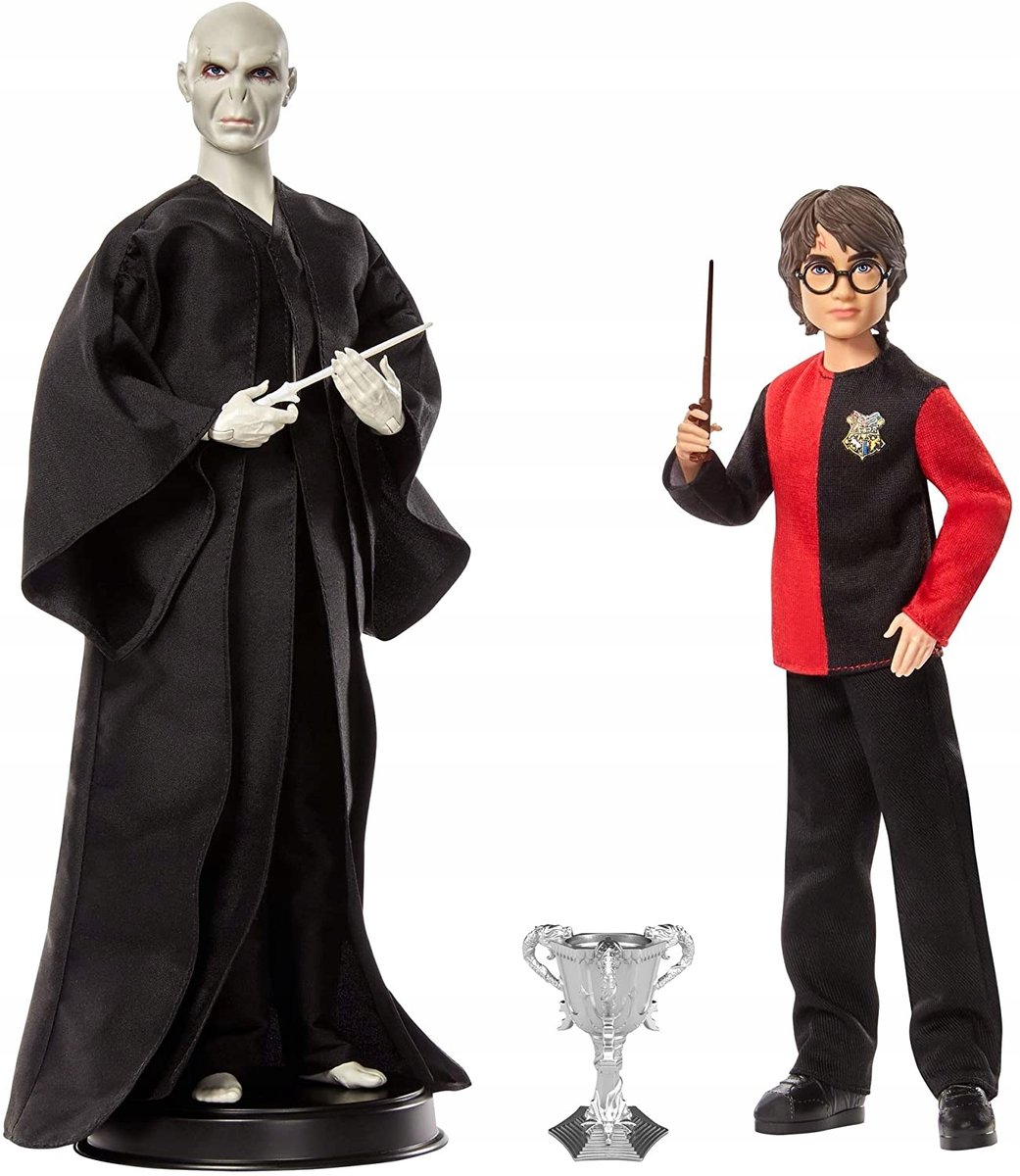 ZESTAW HARRY POTTER LORD VOLDEMORT 2 LALKI FIGURKI
