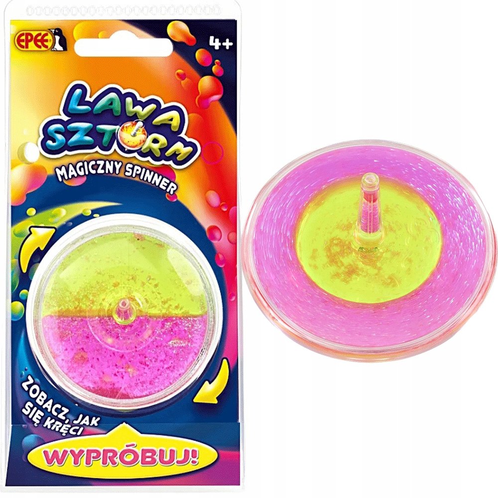 Lawa Sztorm Magiczny Spinner zielono-różowy Epee