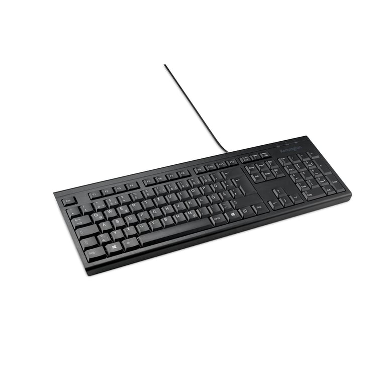 Kensington KB100 EQ klawiatura Dom/Biuro USB QWERTZ Niemiecki Czarny K63727DE