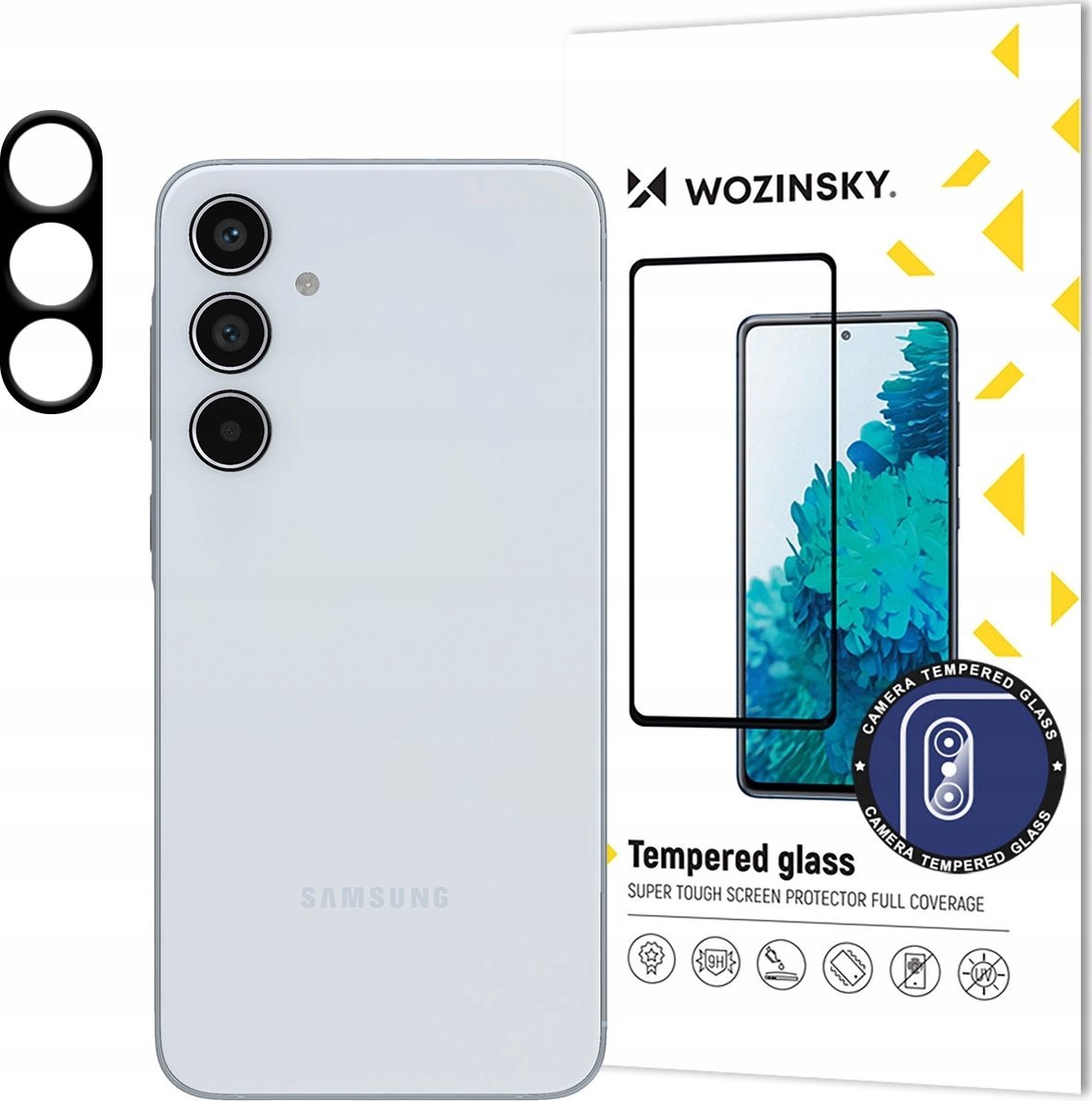 Wozinsky Szkło hartowane 9H na aparat Wozinsky Full Camera Glass na Samsung Galaxy A35