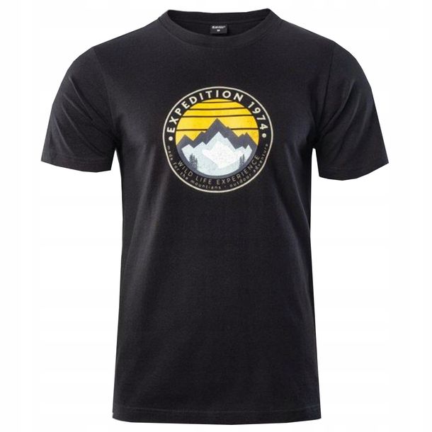 Koszulka Męska HI-TEC ZERGO T-Shirt Podkoszulek Sportowa na co dzień L