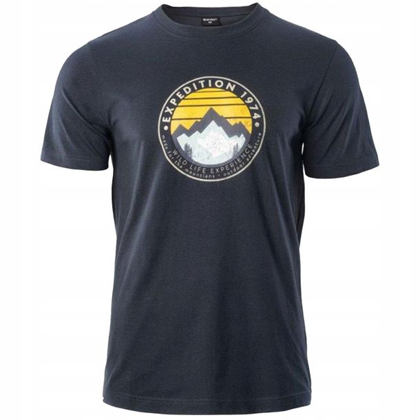 Koszulka Męska HI-TEC ZERGO T-Shirt Podkoszulek Sportowa na co dzień XL