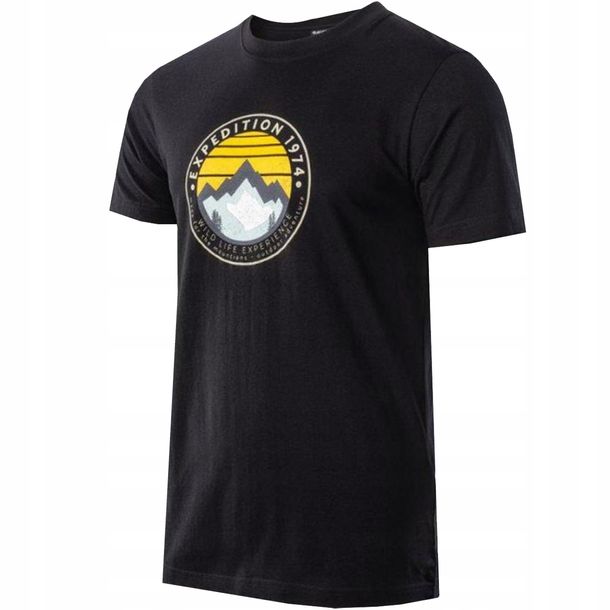 Koszulka Męska HI-TEC ZERGO T-Shirt Podkoszulek Sportowa na co dzień L