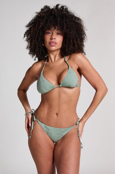 Hunkemöller Figi od bikini Giselle Cheeky Zielony
