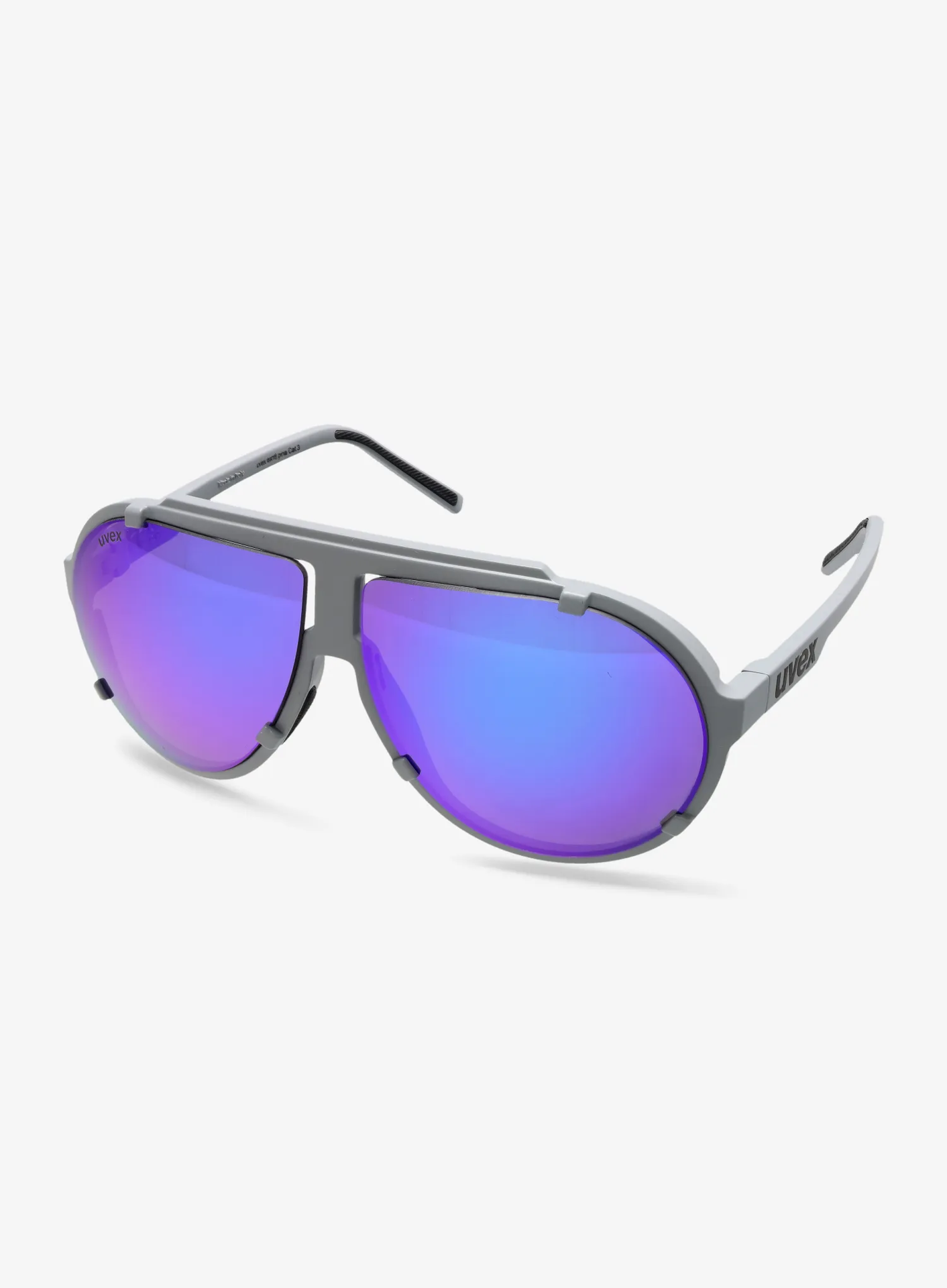 Okulary przeciwsłoneczne Uvex Esntl Pina - grey matt/mirror purple